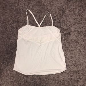 White Lace Tank Top